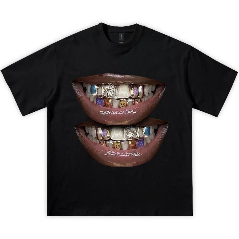 Black Cotton Lil Baby Trap Tee